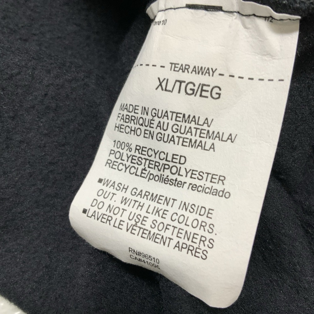 Under Armour Men's XL Black Hoodie‎ Kangaroo Pouch Loose Fleece Lined Big Logo - Picture 11 of 12